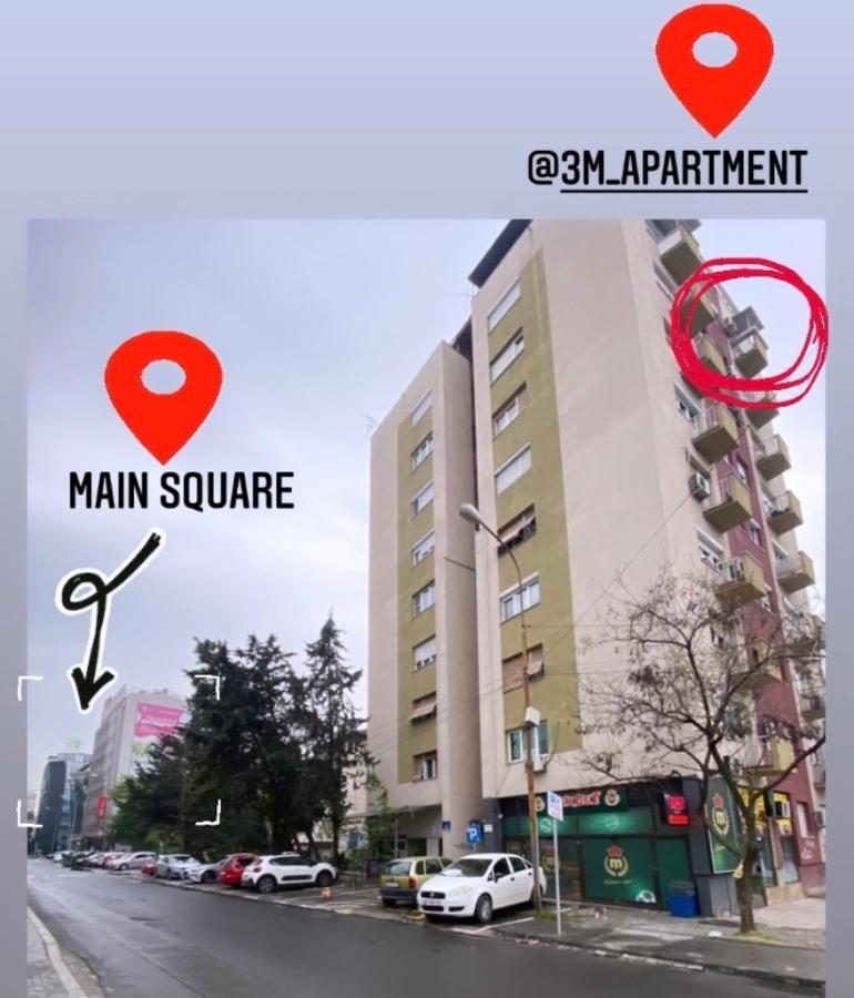 3M Apartment Skopje Center Esterno foto