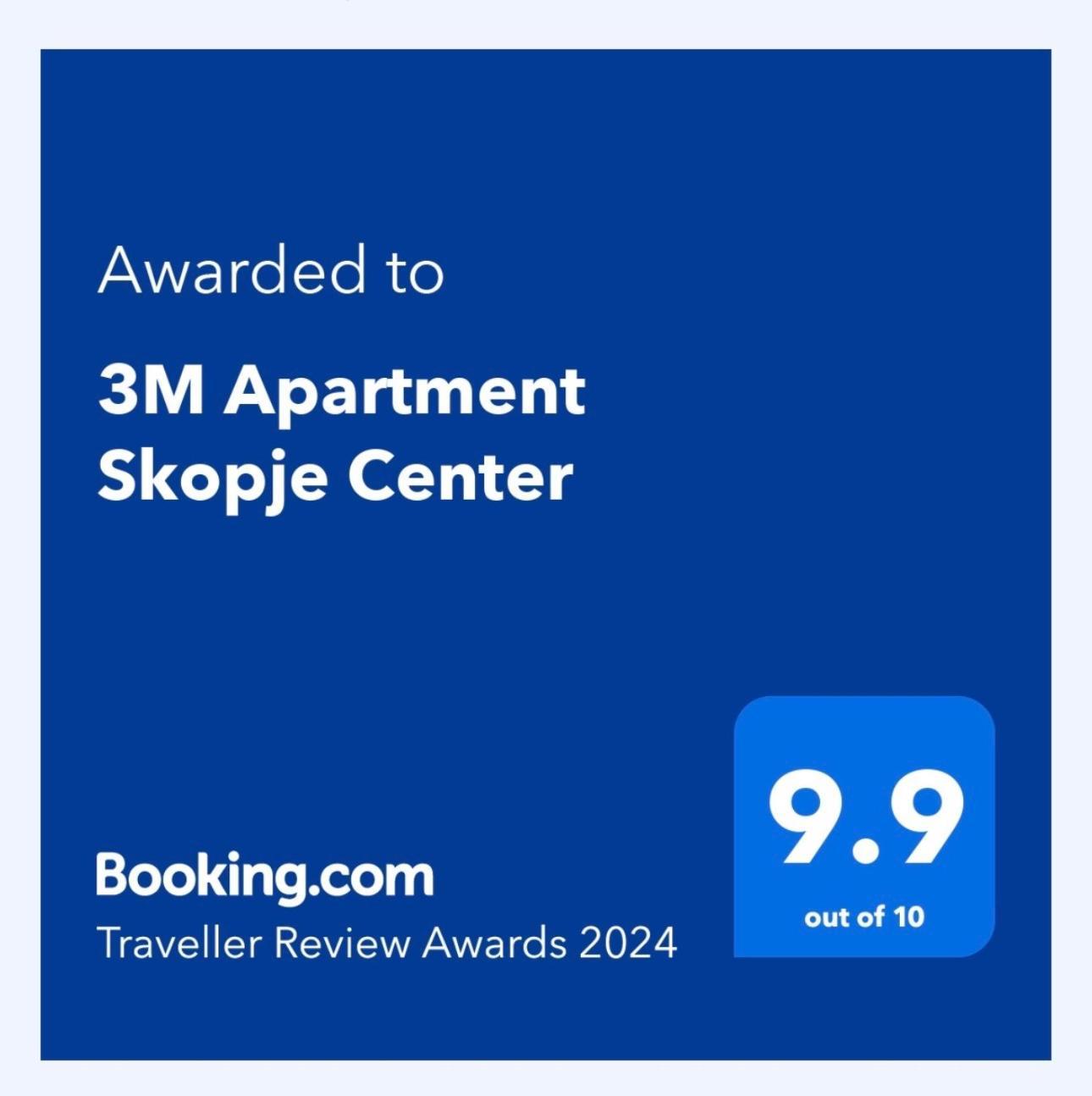 3M Apartment Skopje Center Esterno foto