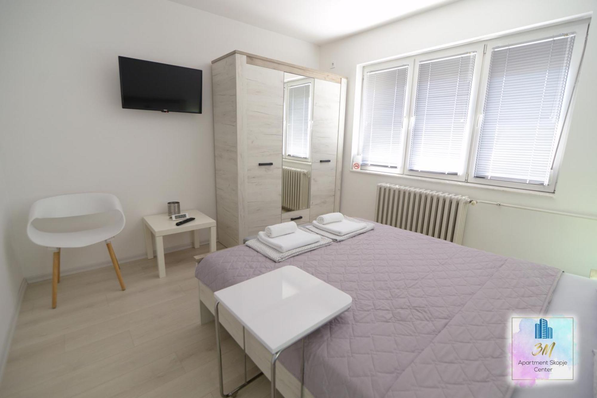 3M Apartment Skopje Center Esterno foto